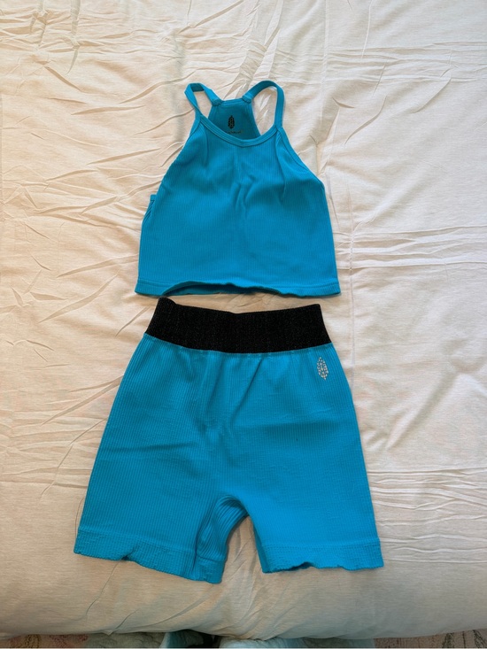 FP Movement by Free People Other - FP Movement Ribbed Two-Piece Active Set - Teal